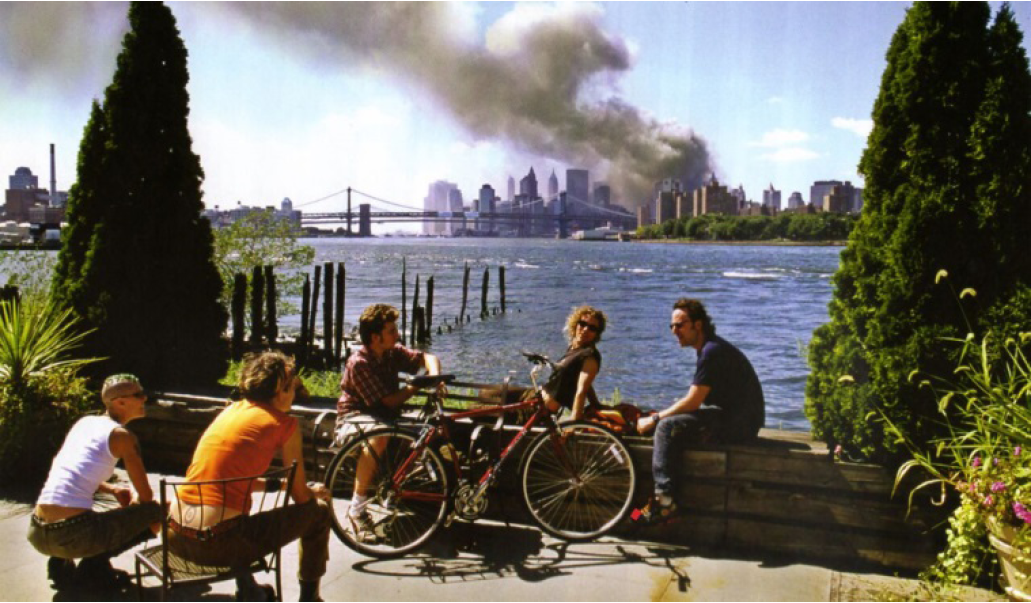 Abb. 4 Thomas Hoepker, 9/11 From Brooklyn