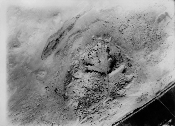 Figure 1: 19 January 1925. Aerial Views. 47 sqdn. R.A.F. Fayoum. Survey A3. 6000 feet. (Kelsey Museum of Archaeology, University of Michigan, neg. no. 4.1992)