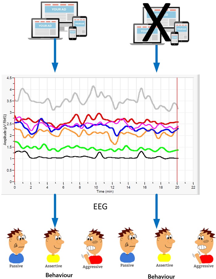 Figure 2 The emotional response of the subjects to the news