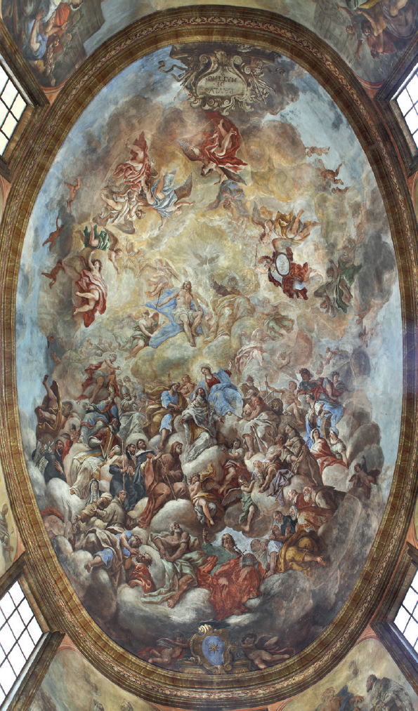12 
Paolo De Matteis, The Glory of St. Cataldus, 1714–1715, fresco. Taranto Cathedral, Cappellone di San Cataldo
