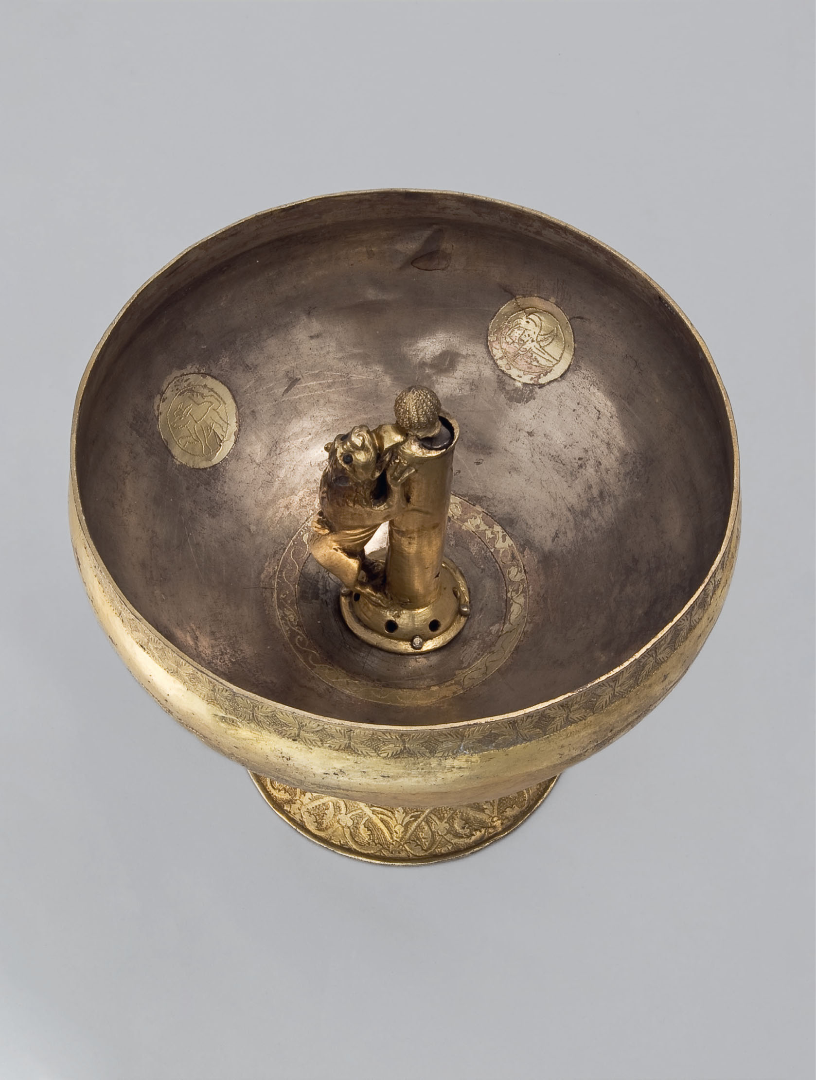 2 Covered cup from the Chungul Kurgan burial, view of cup interior