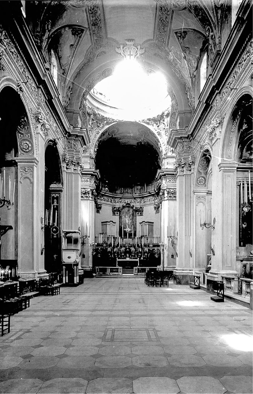 19 San Giorgio dei Genovesi, Napoli, interno, 1940 ca.