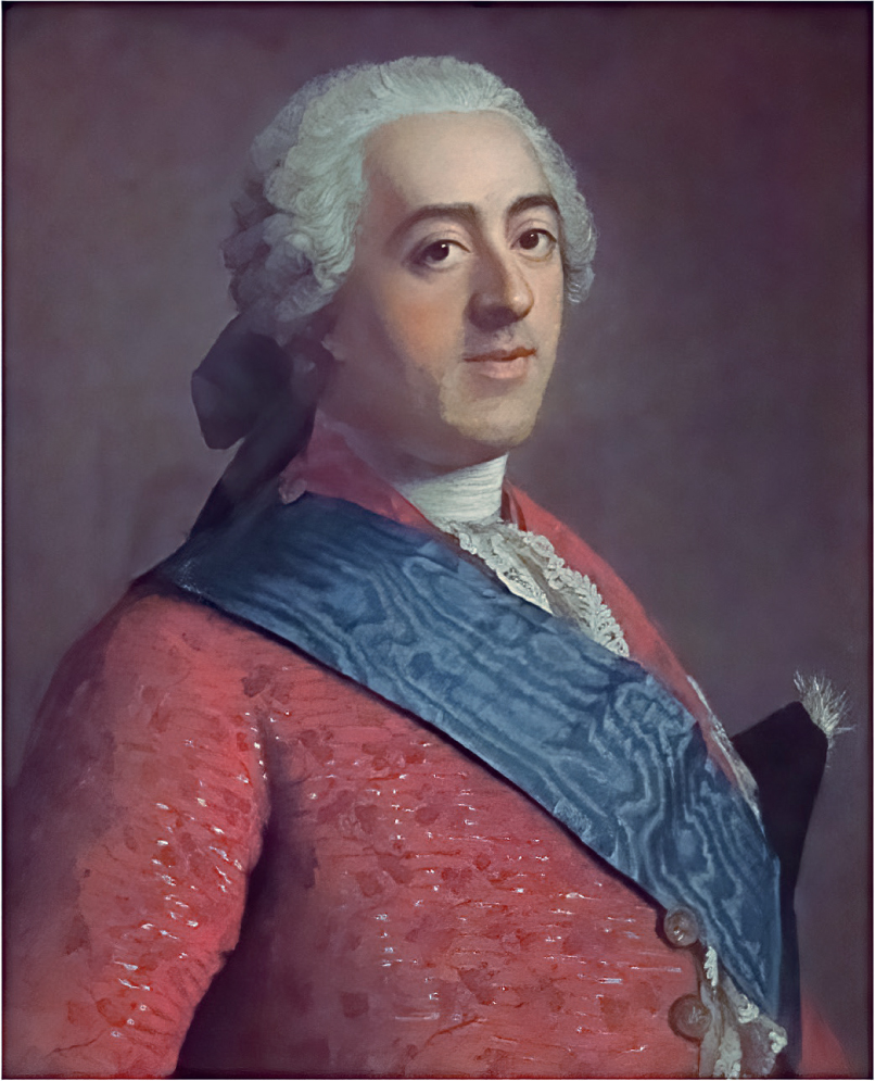 8 
Jean-Étienne Liotard, Louis XV, ca. 1749–1751, pastel on blue-grey paper, 63 × 46.5 cm. Stupinigi (Turin), Fondazione Ordine Mauriziano
