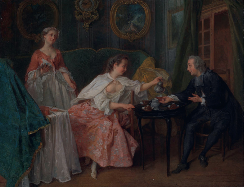 11 
Nicholas Lancret, Morning, 1739, oil on copper, 28.3 × 36.4 cm. London, National Gallery (bequeathed by Sir Bernard Eckstein, 1948)
