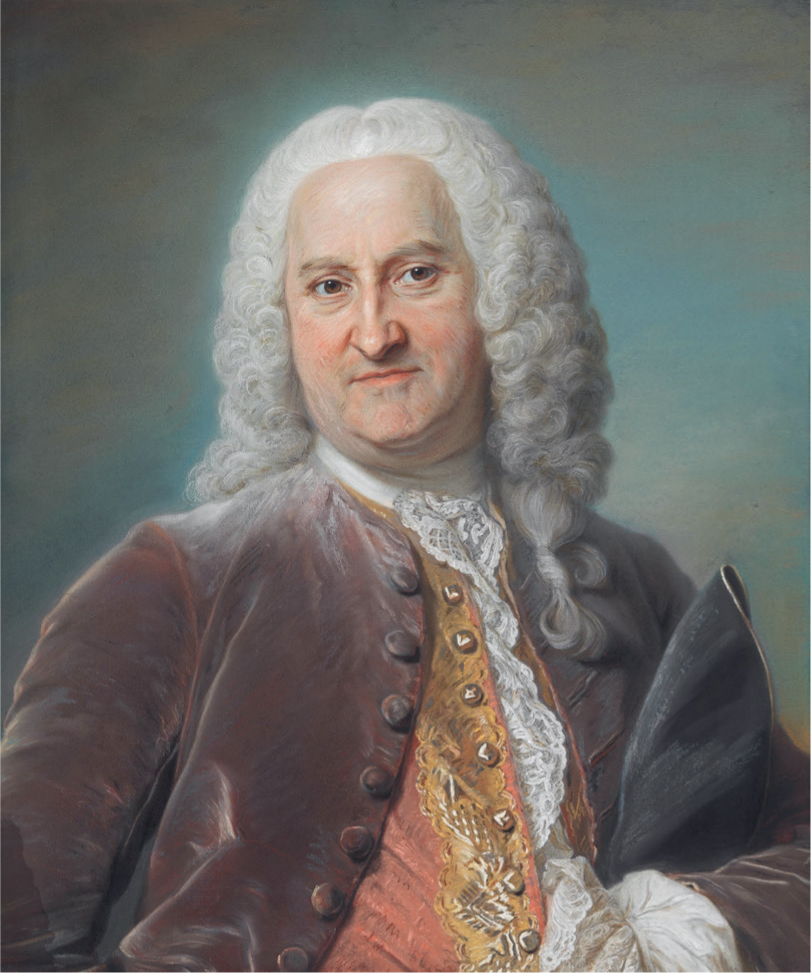 12 
Maurice-Quentin de La Tour, Jean-Baptiste Philippe, 1748, pastel on blue paper, mounted on canvas, 67 × 55 cm. Munich, Bayerische Staatsgemäldesammlungen, Alte Pinakothek
