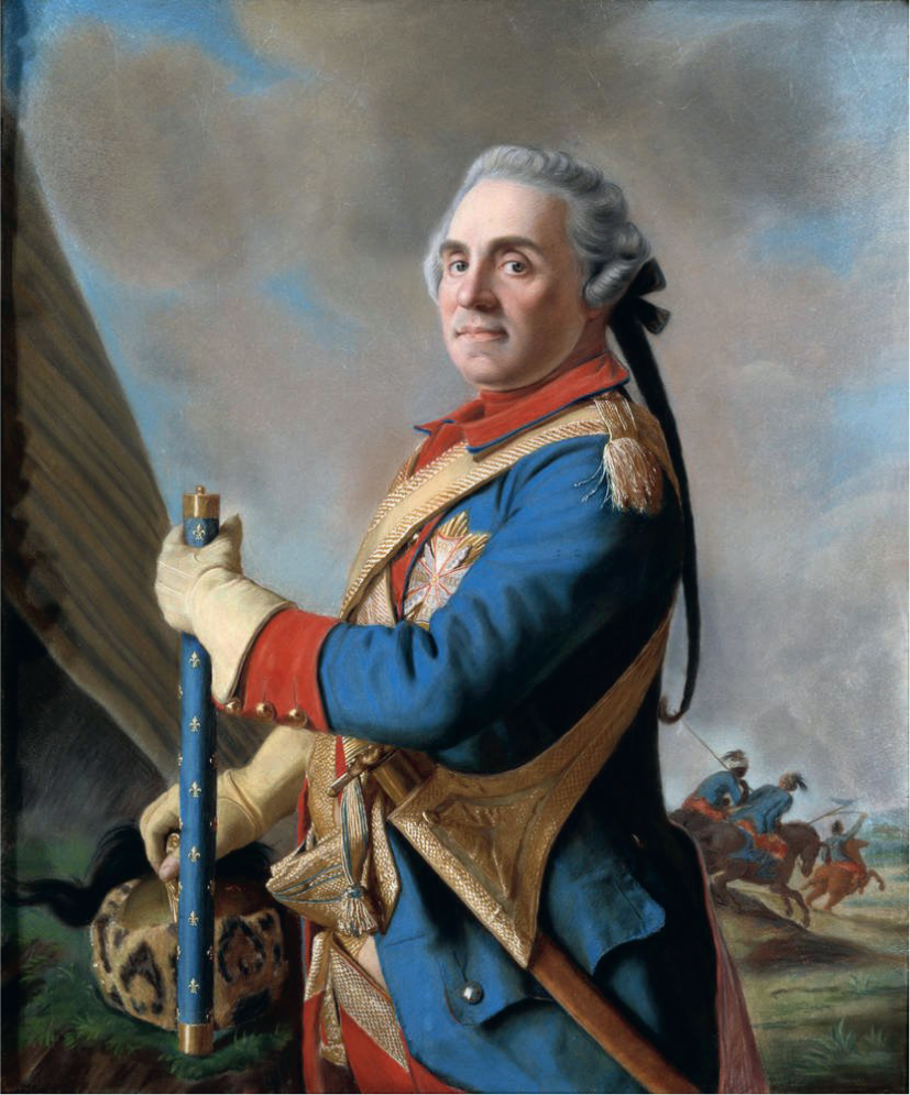 19 
Jean-Étienne Liotard, Hermann Moritz Count of Saxony, Marshal of France, ca. 1748, pastel on vellum, 64 × 53 cm. Dresden, Gemäldegalerie Alte Meister
