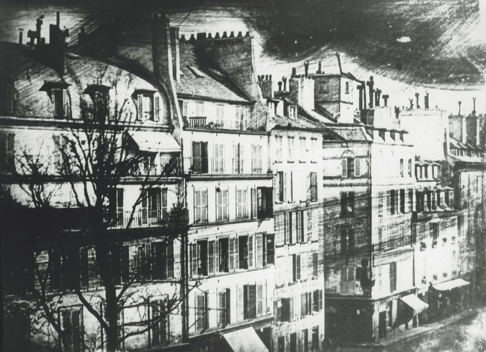 11 
Louis Jacques Mandé Daguerre, Boulevard Saint-Martin, undated reproduction of the daguerreotype as illustrated in Stephen C. Pinson, Speculating Daguerre: Art and Enterprise in the Work of L. J. M. Daguerre, Chicago and London 2012