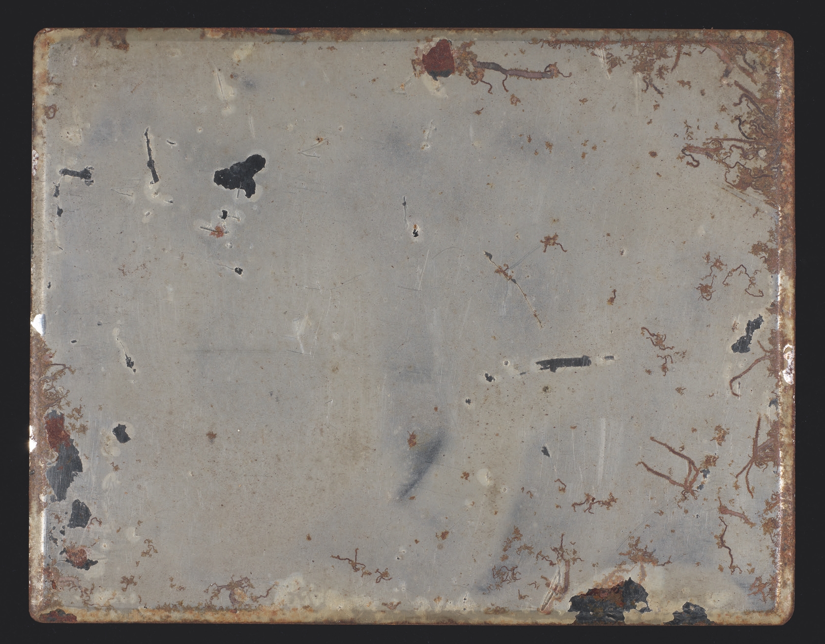 1 
Waxed steel plate with bevelled edges, stamp on the verso of Hughes & Kimber, London, 18 × 23 cm. Oxford, Bodleian Libraries, MS WHF Talbot 74