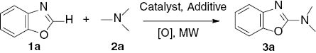 Table 1: Optimization of reaction conditions.
