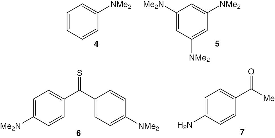 Scheme 2: Compounds comparable with 3.