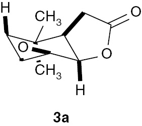 Figure 4: Structure of epoxylactone (3a).
