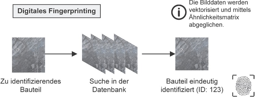 Bild 1 Prozess Digitales Fingerprinting