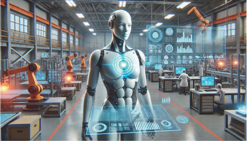 Figure 1 How ChatGPT might envision itself within a production setting if it had a physical form