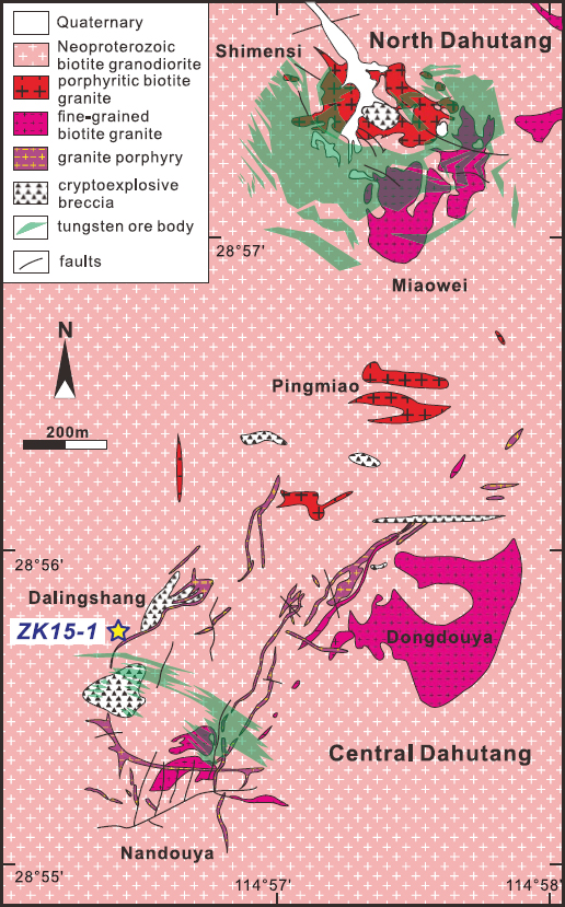 Textural and chemical variations of micas as indicators f