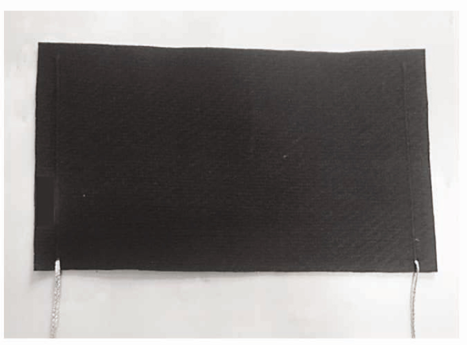 Figure 4 Construction of developed, isolated heating element.
