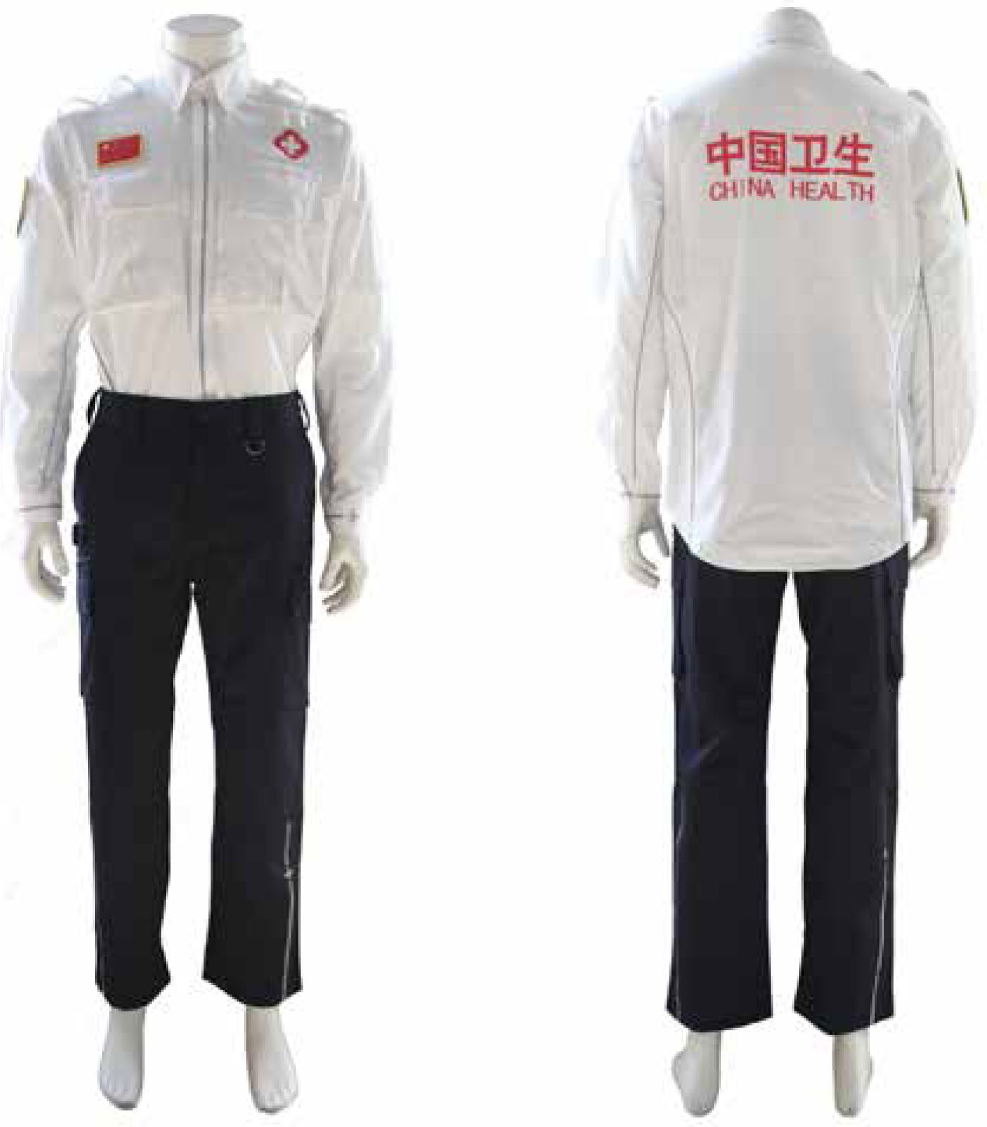 Figure 3 Photos of the new emergency rescue suit.