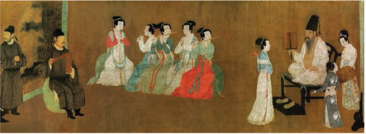 Figure 6. The Jade man blowing scene.