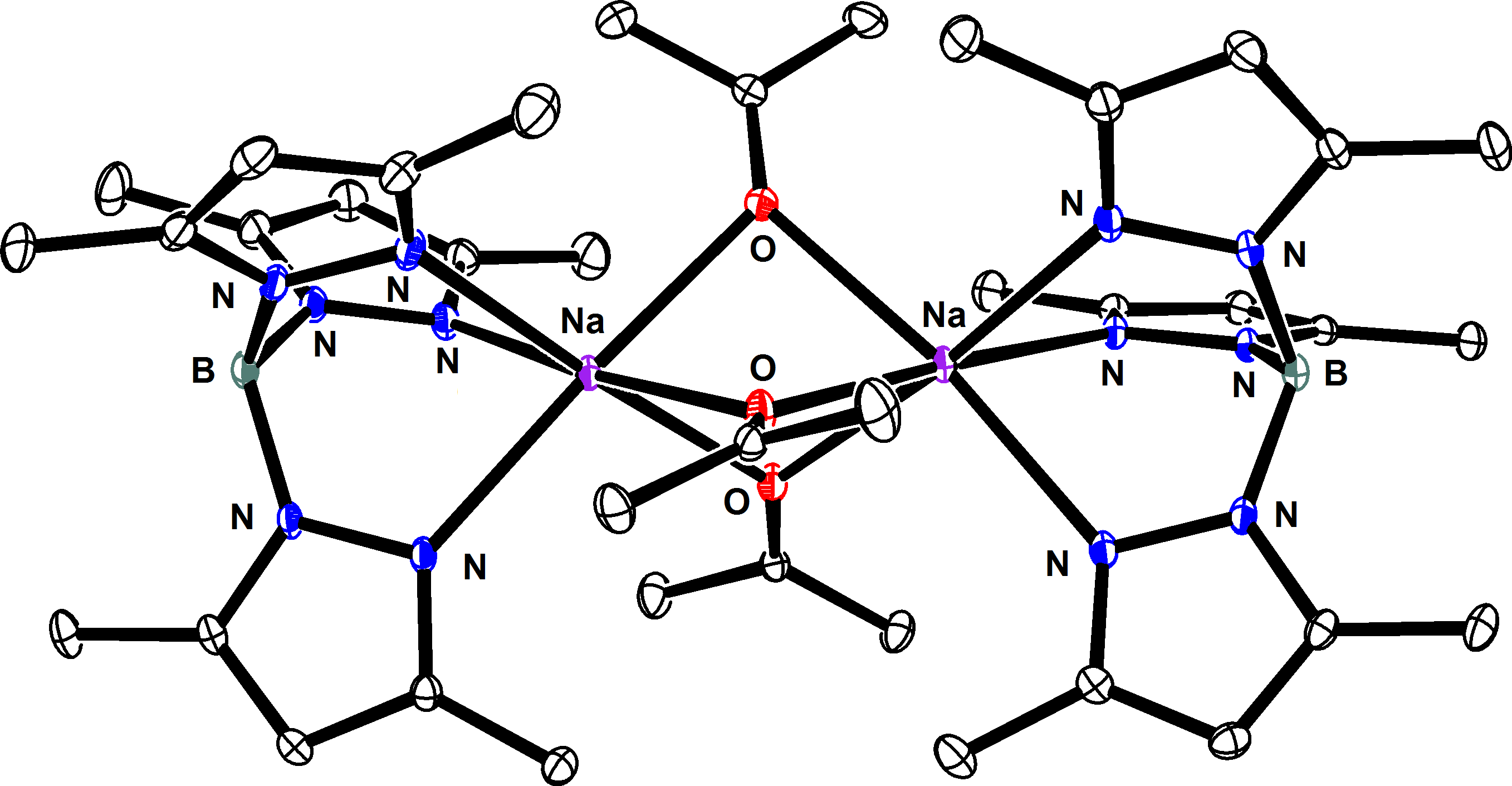  A Novel Alkali-Metal Hydrido-tris(pyrazolyl)borate (Tp*) Complex. Isolation and Crystal Structure of [(Me2CO)3(NaTp*)2]