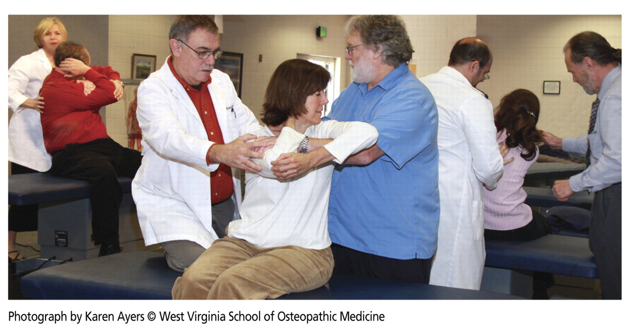 
          Photograph by Karen Ayers © West Virginia School of Osteopathic Medicine
        