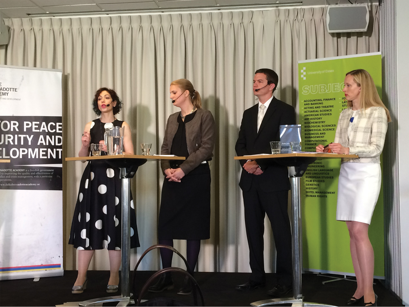 Figure 2: Research for Peace, Folke Bernadotte Academy, Stockholm June 2015, Picture Sabrina Karim.